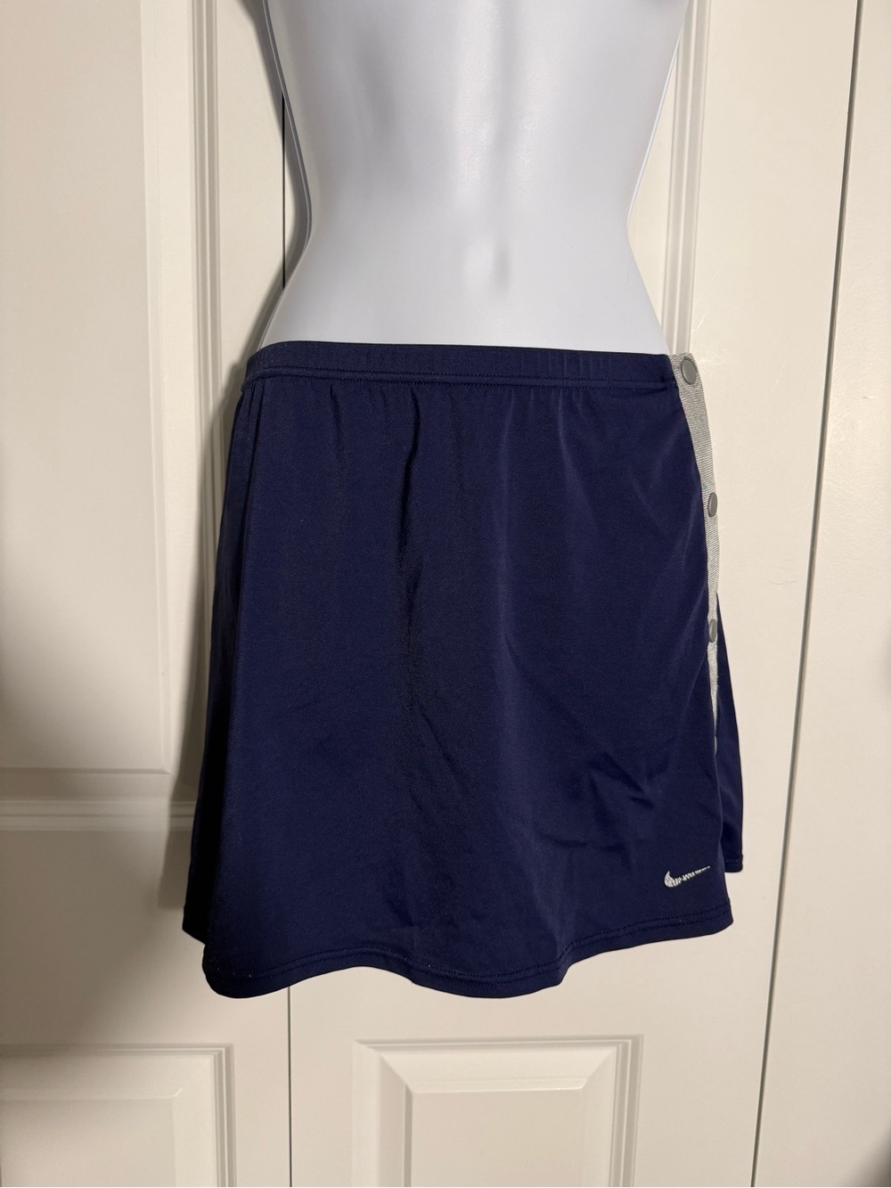 Nike Navy 90s Tear Away Tennis Skirt